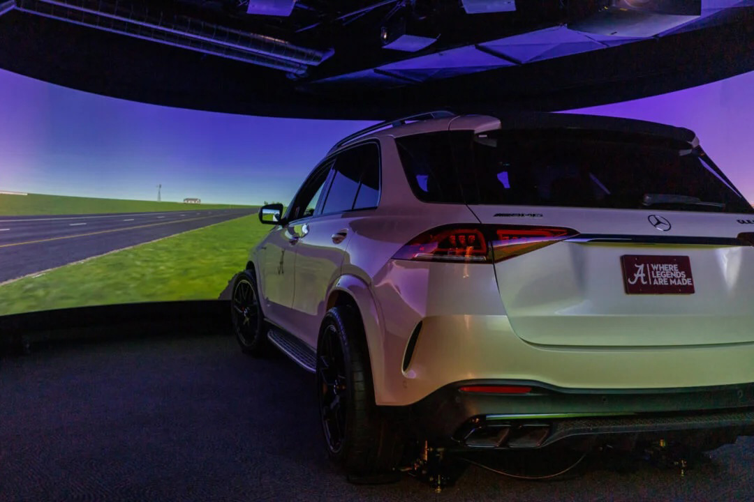 Driving simulator in the UA TRIP lab